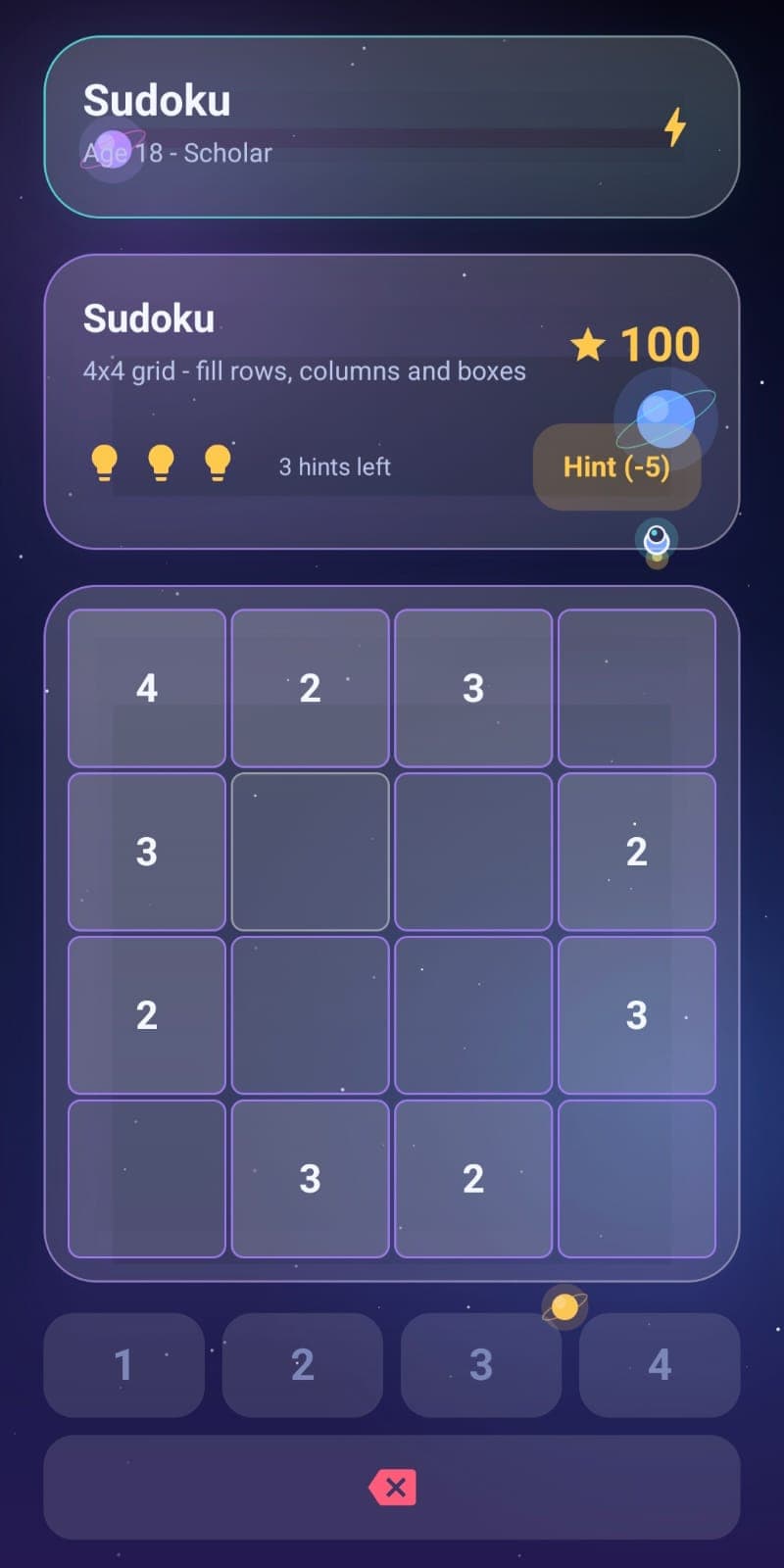 Solve richer challenges screenshot
